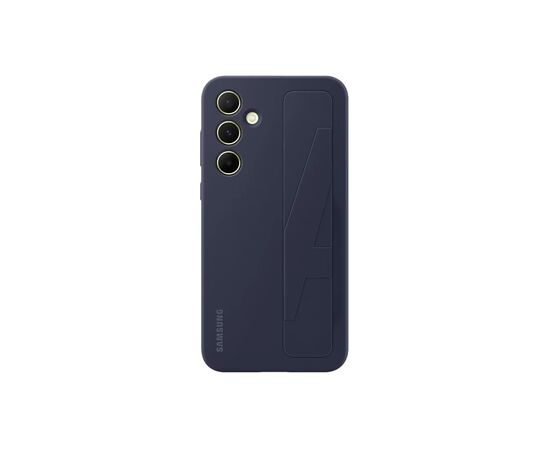 Чехол для мобильного телефона Samsung A55 Standing Grip Case Blue Black (EF-GA556TBEGWW), изображение 2 Чехол для мобильного телефона Samsung A55 Standing Grip Case Blue Black (EF-GA556TBEGWW), изображение 2