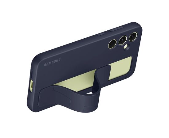 Чехол для мобильного телефона Samsung A55 Standing Grip Case Blue Black (EF-GA556TBEGWW), изображение 4 Чехол для мобильного телефона Samsung A55 Standing Grip Case Blue Black (EF-GA556TBEGWW), изображение 4