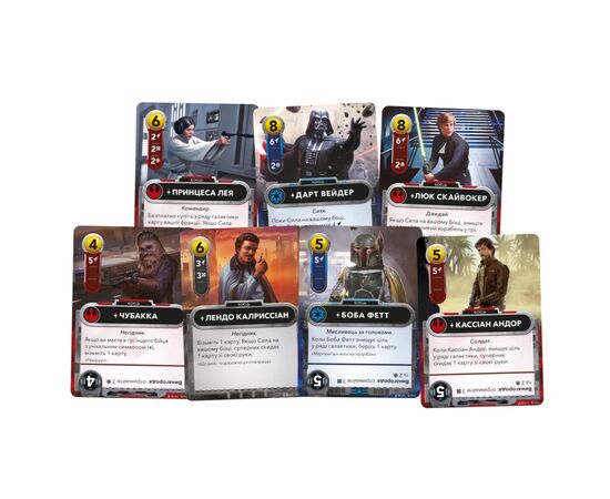 Настольная игра Geekach Games Звездные войны. Колодостроительная игра (Star Wars: The Deckbuilding Game) (укр.) (GKCH168SW), изображение 3