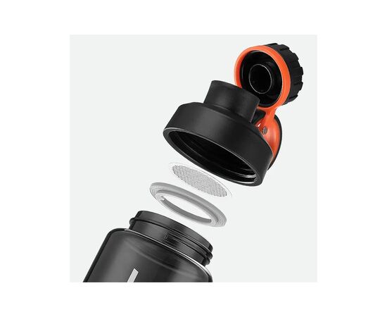 Бутылка для воды Casno 1500 мл KXN-1237 Чорна (KXN-1237_Black), изображение 3 Бутылка для воды Casno 1500 мл KXN-1237 Чорна (KXN-1237_Black), изображение 3