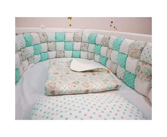 Детский постельный набор Ingvart Бисквитная мягкость в кроватку Smart Bed (9016-01), изображение 2 Детский постельный набор Ingvart Бисквитная мягкость в кроватку Smart Bed (9016-01), изображение 2