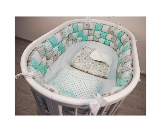 Детский постельный набор Ingvart Бисквитная мягкость в кроватку Smart Bed (9016-01), изображение 3 Детский постельный набор Ingvart Бисквитная мягкость в кроватку Smart Bed (9016-01), изображение 3