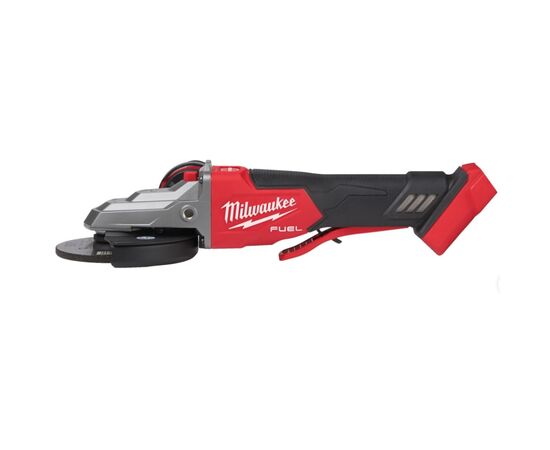 Шлифовальная машина Milwaukee M18 FSAGF125XPDB-0X, 125 мм, с плоским редуктором, HD кейс (без АКБ и ЗУ) (4933478439), изображение 3 Шлифовальная машина Milwaukee M18 FSAGF125XPDB-0X, 125 мм, с плоским редуктором, HD кейс (без АКБ и ЗУ) (4933478439), изображение 3
