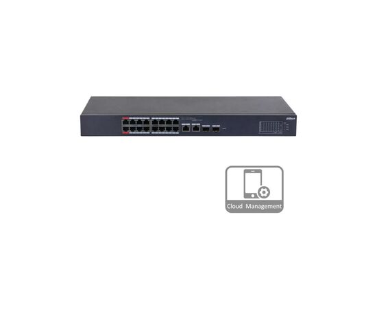 Коммутатор сетевой Dahua DH-CS4218-16ET-135, изображение 4 Коммутатор сетевой Dahua DH-CS4218-16ET-135, изображение 4