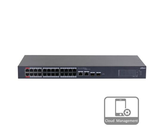 Коммутатор сетевой Dahua DH-CS4226-24ET-240, изображение 2 Коммутатор сетевой Dahua DH-CS4226-24ET-240, изображение 2