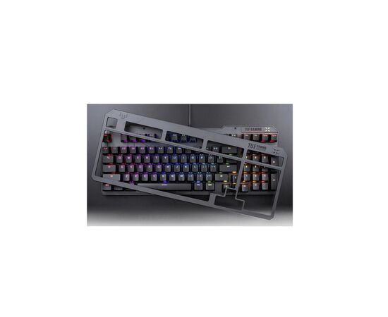 Клавіатура ASUS TUF Gaming K3 Gen II Opti-Mech RGB Red Switches USB UA Black (90MP0390-BKMA00), зображення 6