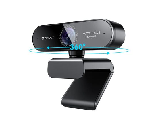 Веб-камера Emeet Nova Black (eMeet-Nova), изображение 2 Веб-камера Emeet Nova Black (eMeet-Nova), изображение 2