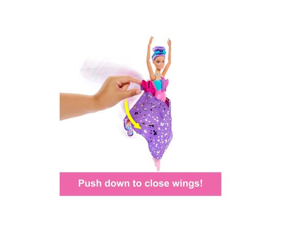 Кукла Barbie бабочка Волшебные крылышки серии Дримтопия (HXJ10), изображение 4 Кукла Barbie бабочка Волшебные крылышки серии Дримтопия (HXJ10), изображение 4