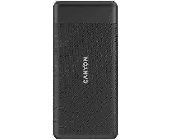 Батарея універсальна Canyon PB-109 10000 mAh PD/18W QC/3.0/20W Black (CNE-CPB1009B)