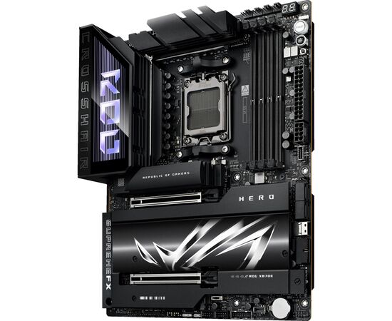 Материнська плата ASUS ROG CROSSHAIR X870E HERO, зображення 3 Материнська плата ASUS ROG CROSSHAIR X870E HERO, зображення 3