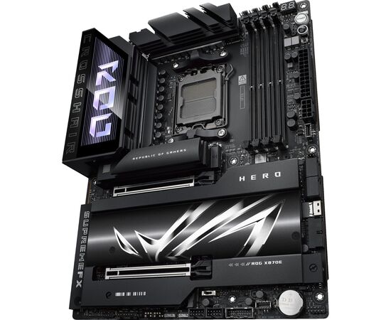 Материнська плата ASUS ROG CROSSHAIR X870E HERO, зображення 7 Материнська плата ASUS ROG CROSSHAIR X870E HERO, зображення 7