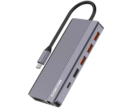 Порт-репликатор Canyon Docking Station DS-16 13 in 1 4k USB-C hub (CNS-TDS16), изображение 3 Порт-репликатор Canyon Docking Station DS-16 13 in 1 4k USB-C hub (CNS-TDS16), изображение 3