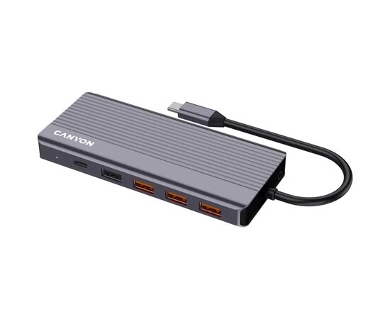 Порт-репликатор Canyon Docking Station DS-16 13 in 1 4k USB-C hub (CNS-TDS16), изображение 4 Порт-репликатор Canyon Docking Station DS-16 13 in 1 4k USB-C hub (CNS-TDS16), изображение 4