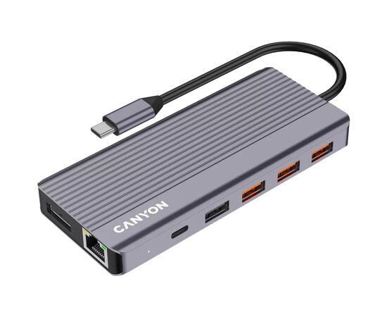 Порт-репликатор Canyon Docking Station DS-16 13 in 1 4k USB-C hub (CNS-TDS16), изображение 5 Порт-репликатор Canyon Docking Station DS-16 13 in 1 4k USB-C hub (CNS-TDS16), изображение 5