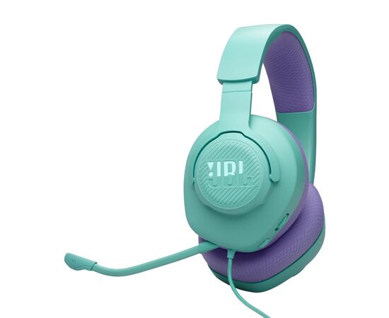 Наушники JBL Quantum 100M2 Cyan (JBLQTUM100M2CYN), изображение 6 Наушники JBL Quantum 100M2 Cyan (JBLQTUM100M2CYN), изображение 6