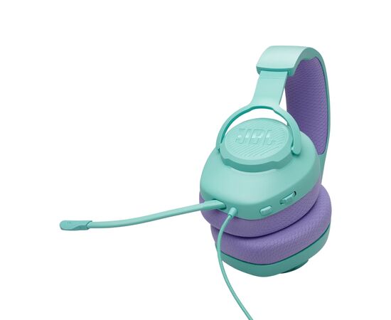 Наушники JBL Quantum 100M2 Cyan (JBLQTUM100M2CYN), изображение 7 Наушники JBL Quantum 100M2 Cyan (JBLQTUM100M2CYN), изображение 7