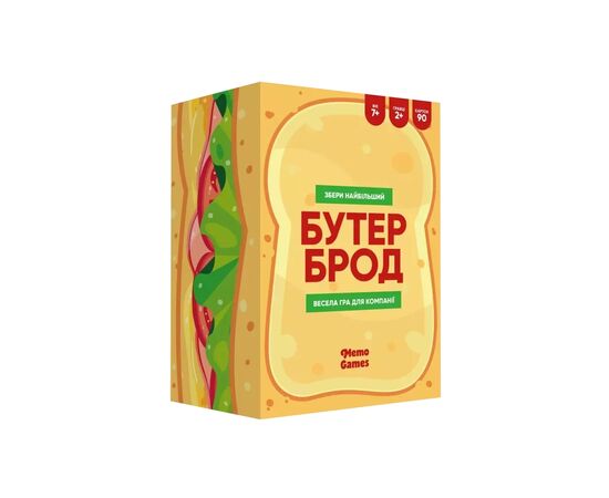 Настільна гра Memo Games Бутерброд (укр.) (0026-1)