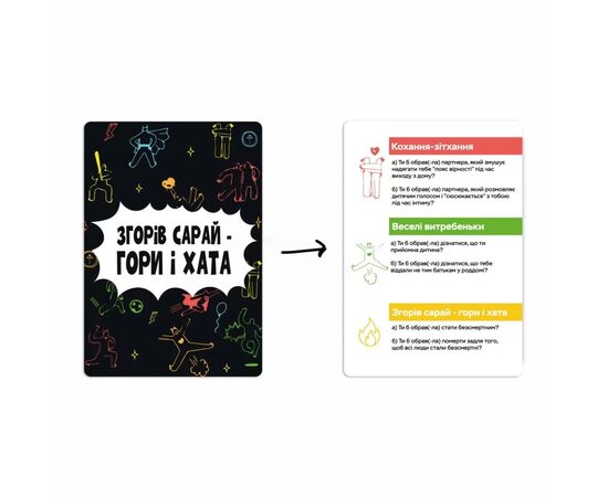 Настольная игра Memo Games Сгорел сарай – гори и дом (укр.) (m-0023), изображение 3 Настольная игра Memo Games Сгорел сарай – гори и дом (укр.) (m-0023), изображение 3