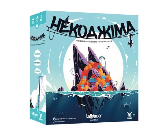 Настольная игра Geekach Games Некоджима (Nekojima) (укр.) (GKCH209nj)