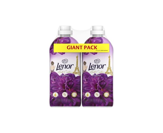 Кондиционер для белья Lenor Высокая мода Желаемый 2 x 1200 мл (8700216326742), изображение 2 Кондиционер для белья Lenor Высокая мода Желаемый 2 x 1200 мл (8700216326742), изображение 2