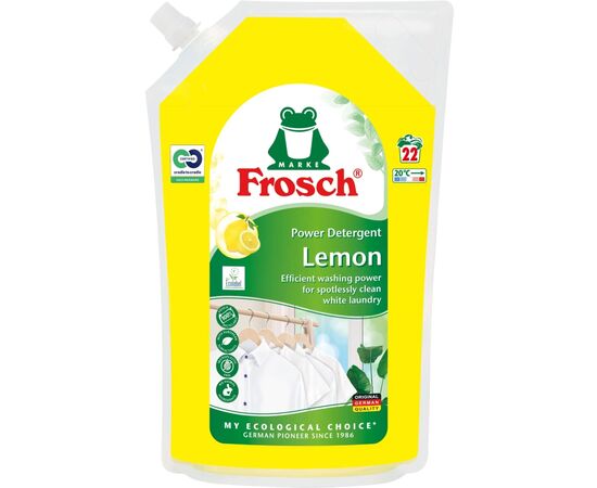 Гель для стирки Frosch Лимон Дой-пак 1.5 л (4009175968302)
