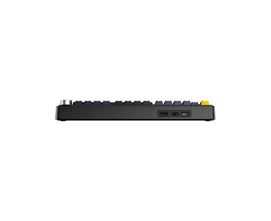 Клавиатура Aula F75 Gasket Greywood V3 switch Hot-Swap PBT Wireless/Bluetooth/USB Black (6948391208626), изображение 5 Клавиатура Aula F75 Gasket Greywood V3 switch Hot-Swap PBT Wireless/Bluetooth/USB Black (6948391208626), изображение 5