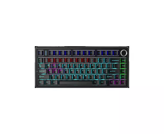 Клавиатура Aula F75 keycap KRGD Blue USB UA Black (6948391202846)