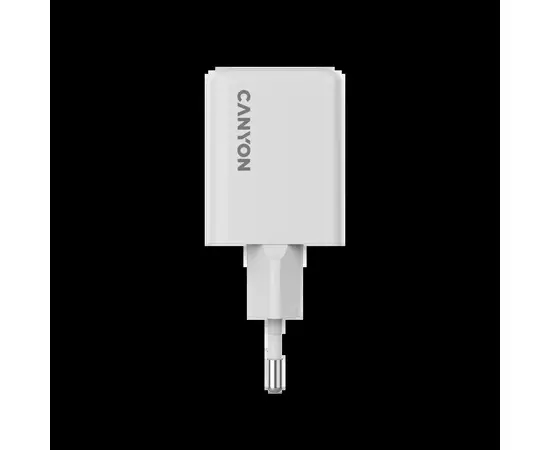 Зарядное устройство Canyon CU35CC GaN 35W 2xPD EU White (CNS-CUW35CC), изображение 5 Зарядное устройство Canyon CU35CC GaN 35W 2xPD EU White (CNS-CUW35CC), изображение 5