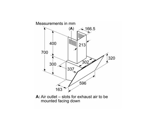 Витяжка кухонна Bosch DWK64PJ60T, зображення 6 Витяжка кухонна Bosch DWK64PJ60T, зображення 6