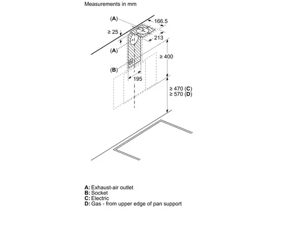 Витяжка кухонна Bosch DWK64PJ60T, зображення 8 Витяжка кухонна Bosch DWK64PJ60T, зображення 8