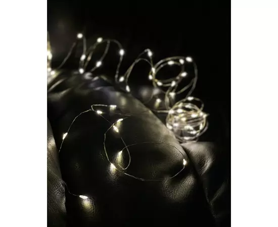 Гирлянда Chomik Струна 4.3 м 40 LED Теплый белый (5900779802643), изображение 5 Гирлянда Chomik Струна 4.3 м 40 LED Теплый белый (5900779802643), изображение 5