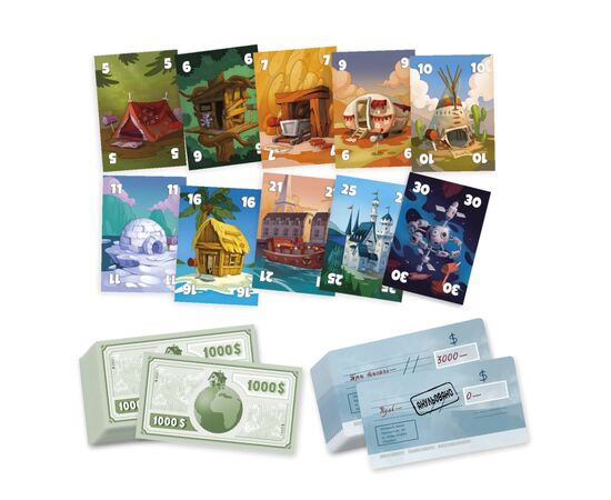 Настольная игра Geekach Games Продано (For Sale) (укр.) (GKCH006), изображение 5 Настольная игра Geekach Games Продано (For Sale) (укр.) (GKCH006), изображение 5