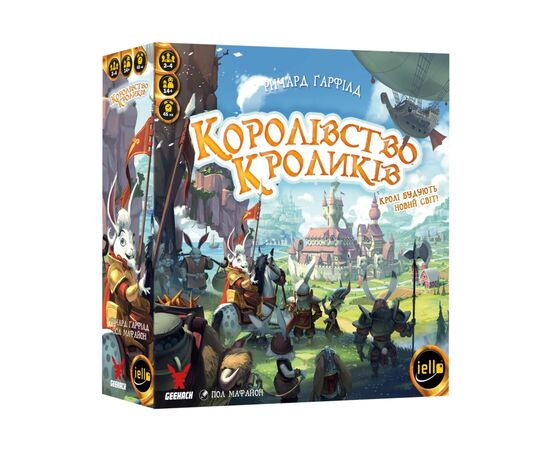 Настольная игра Geekach Games Королевство Кроликов (Bunny Kingdom) (укр.) (GKCH064BK), изображение 8 Настольная игра Geekach Games Королевство Кроликов (Bunny Kingdom) (укр.) (GKCH064BK), изображение 8