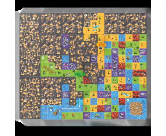 Настольная игра Geekach Games Спасай котов (Race to the Raft) (укр.) (GKCH208rt), изображение 3 Настольная игра Geekach Games Спасай котов (Race to the Raft) (укр.) (GKCH208rt), изображение 3