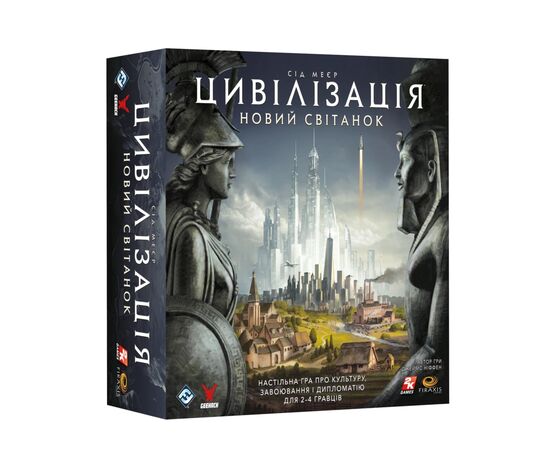 Настольная игра Geekach Games Цивилизация. Новый рассвет (Civilization: A New Dawn) (укр.) (GKCH194cv), изображение 6 Настольная игра Geekach Games Цивилизация. Новый рассвет (Civilization: A New Dawn) (укр.) (GKCH194cv), изображение 6