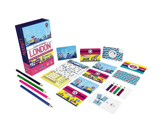 Настольная игра Feelindigo Следующая станция Лондон (Next Station: London) (укр.) (FI23058), изображение 2 Настольная игра Feelindigo Следующая станция Лондон (Next Station: London) (укр.) (FI23058), изображение 2