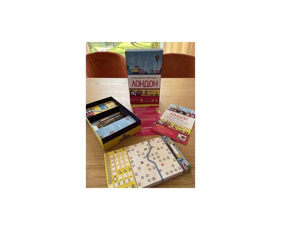 Настольная игра Feelindigo Следующая станция Лондон (Next Station: London) (укр.) (FI23058), изображение 6 Настольная игра Feelindigo Следующая станция Лондон (Next Station: London) (укр.) (FI23058), изображение 6