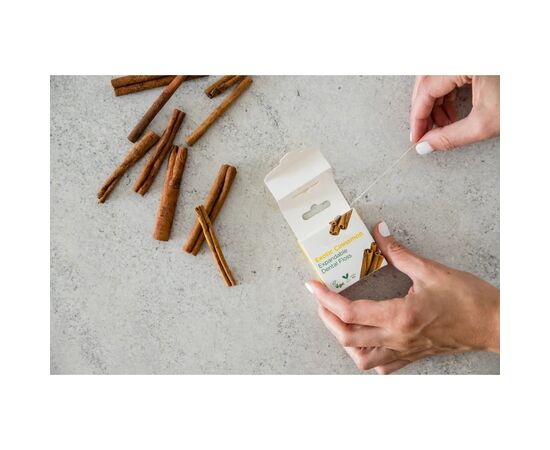 Зубная нить Nordics Expandable Dental Floss Exotic Cinnamon 30 м (3800500324111), изображение 2 Зубная нить Nordics Expandable Dental Floss Exotic Cinnamon 30 м (3800500324111), изображение 2