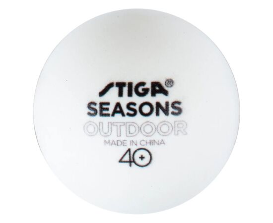 Мячик для настольного тенниса Stiga Seasons White 12 шт (1110-2810-12) (931162)