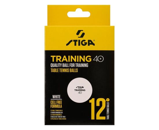 Мячик для настольного тенниса Stiga Training ABS 12 шт (1110-2610-12) (931159), изображение 2 Мячик для настольного тенниса Stiga Training ABS 12 шт (1110-2610-12) (931159), изображение 2