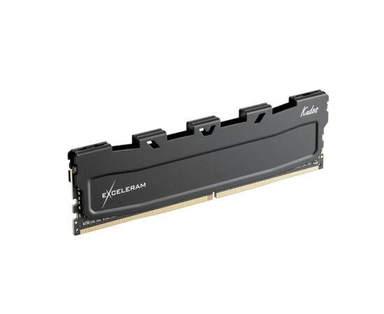 Модуль пам'яті для комп'ютера DDR5 16GB 6000 MHz Black Kudos eXceleram (EK50160603238C), зображення 2 Модуль пам'яті для комп'ютера DDR5 16GB 6000 MHz Black Kudos eXceleram (EK50160603238C), зображення 2