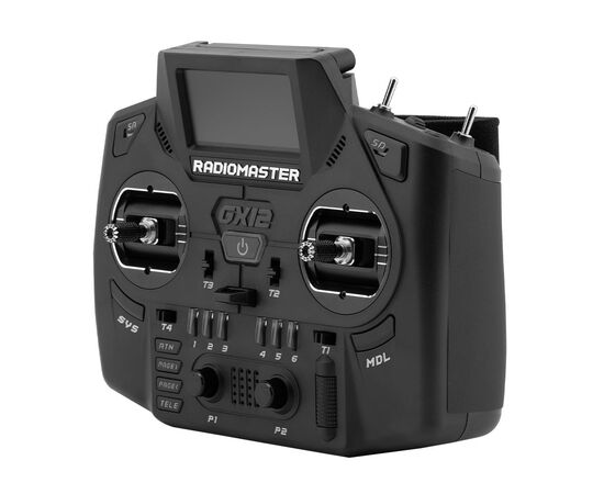 Пульт управления для дрона RadioMaster GX12 radio ExpressLRS Edge XT M2 (HP0157.0094-BLK), изображение 2 Пульт управления для дрона RadioMaster GX12 radio ExpressLRS Edge XT M2 (HP0157.0094-BLK), изображение 2