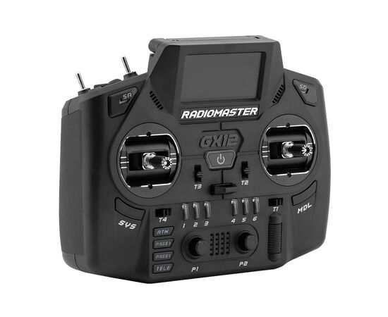 Пульт управления для дрона RadioMaster GX12 radio ExpressLRS Edge XT M2 (HP0157.0094-BLK), изображение 3 Пульт управления для дрона RadioMaster GX12 radio ExpressLRS Edge XT M2 (HP0157.0094-BLK), изображение 3