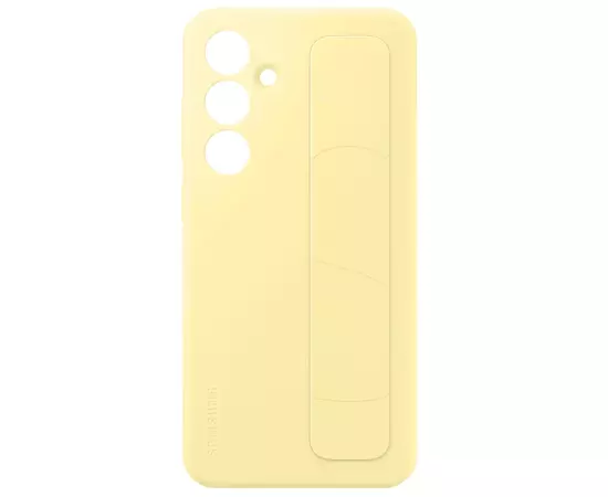 Чехол для мобильного телефона Samsung Standing Grip Case Samsung Galaxy S24 FE Yellow (EF-GS721CYEGWW)
