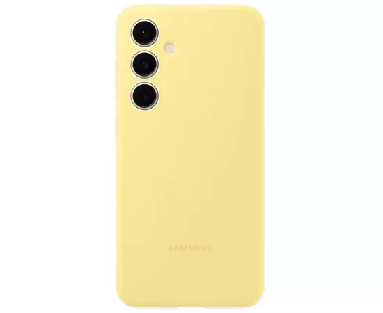 Чехол для мобильного телефона Samsung Silicone Case Samsung Galaxy S24 FE Yellow (EF-PS721CYEGWW), изображение 3 Чехол для мобильного телефона Samsung Silicone Case Samsung Galaxy S24 FE Yellow (EF-PS721CYEGWW), изображение 3