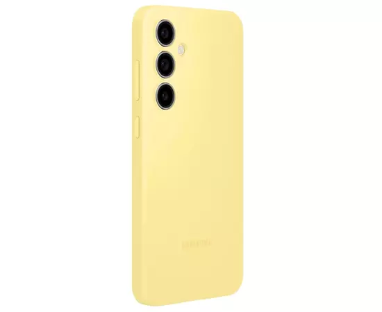 Чехол для мобильного телефона Samsung Silicone Case Samsung Galaxy S24 FE Yellow (EF-PS721CYEGWW), изображение 4 Чехол для мобильного телефона Samsung Silicone Case Samsung Galaxy S24 FE Yellow (EF-PS721CYEGWW), изображение 4