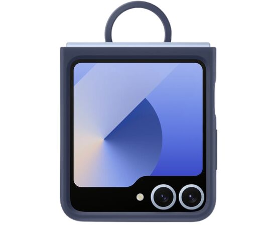 Чехол для мобильного телефона Samsung Silicone Cover with Ring Samsung Galaxy Flip 6 Navy (EF-PF741TNEGUA), изображение 6 Чехол для мобильного телефона Samsung Silicone Cover with Ring Samsung Galaxy Flip 6 Navy (EF-PF741TNEGUA), изображение 6