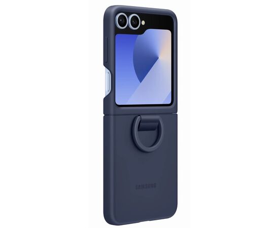 Чохол до мобільного телефона Samsung Silicone Cover with Ring Samsung Galaxy Flip 6 Navy (EF-PF741TNEGUA)