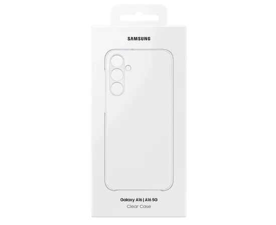 Чехол для мобильного телефона Samsung Soft Clear Cover Samsung Galaxy A16 Transparent (EF-QA166CTEGWW), изображение 6