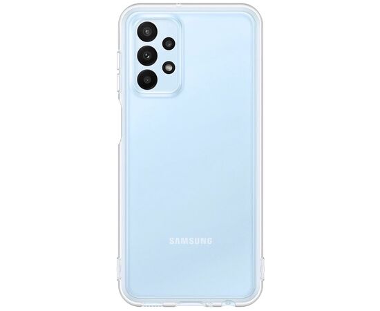 Чехол для мобильного телефона Samsung Soft Clear Cover Samsung Galaxy A23 (A235) Transparent (EF-QA235TTEGRU), изображение 2